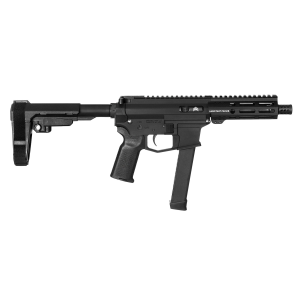 Angstadt Arms UDP-9 9mm 6 15+1 Matte Black Anodized Black Magpul K2 Grip Adjustable SBA3 Brace Pistol