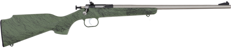 Crickett G2 Youth Bolt Action Rifle .22LR Green Stainless