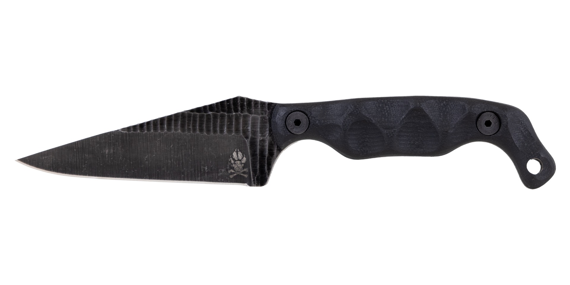 Stroup Knives Bravo 5, Fixed Blade Knife, Black - Bravo 5