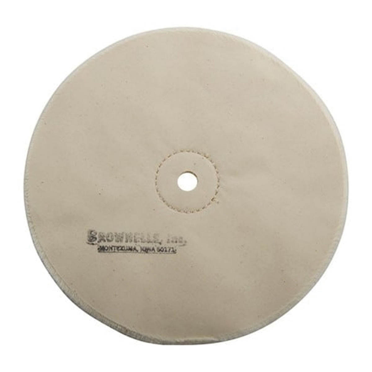 Brownells 8" x 1/2" Loose Muslin Polishing Wheel