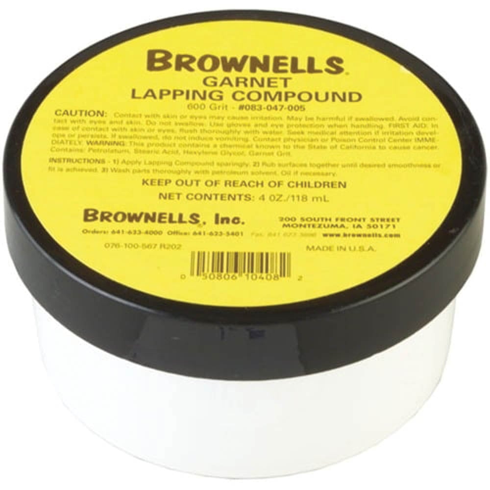 Brownells GK-5 600 Grit Garnet Lapping Compound