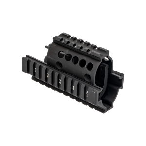 Midwest Industries Mini Draco AK Railed Handguard - Standard Topcover - Black