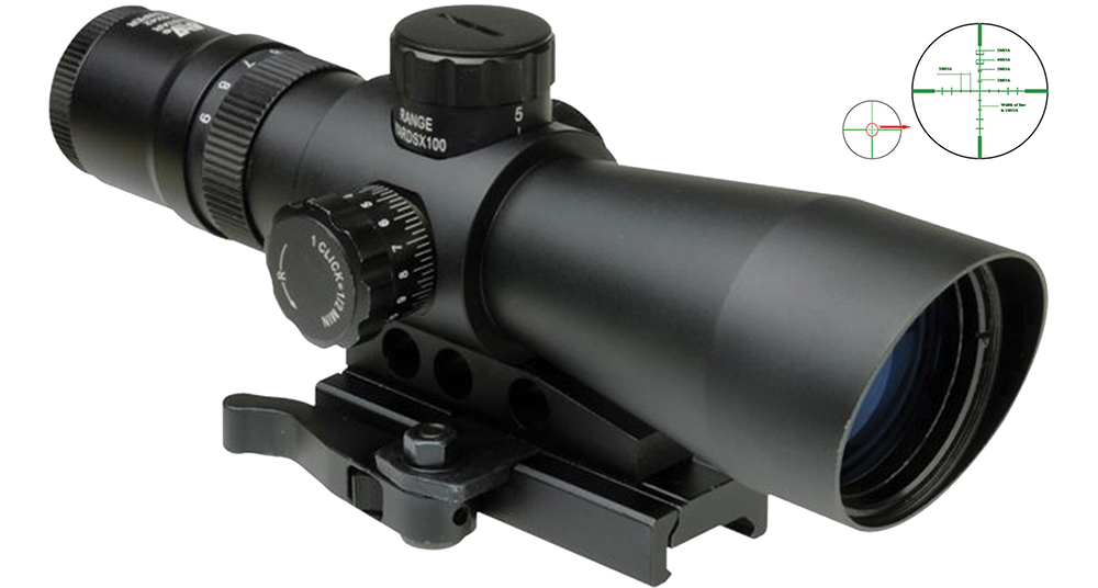 NcStar Mark III Tactical Gen 2 3-9x42mm P4 Rifle Scope - STP3942GV2
