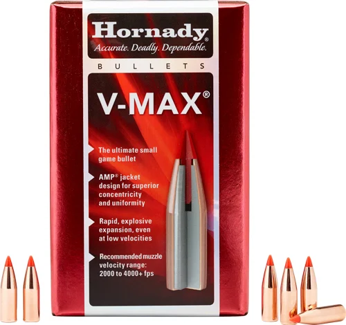 HORNADY BULLETS 17 CAL .172 - 20GR V-MAX 100CT 40BX/CS