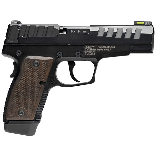 KelTec P15 9mm Semi-Auto Pistol - Black/Walnut