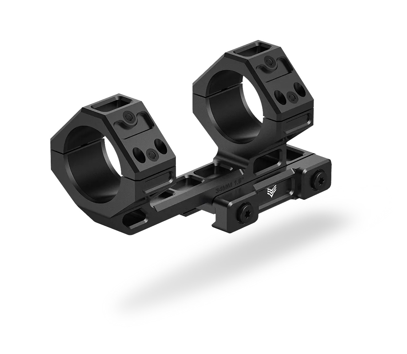 Swampfox Hostile Engagement 34mm 45 Degree Offset Mount - SHRM-34-M2