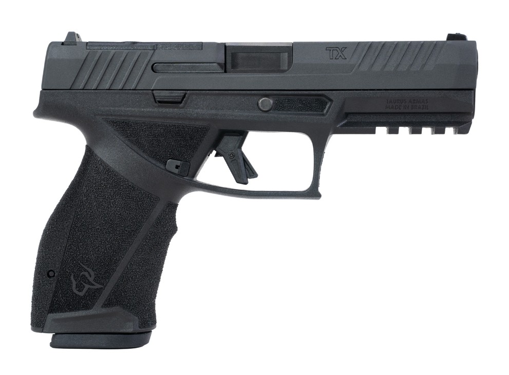 Taurus TX9 9mm Semi-Auto Pistol, 4.5" Barrel, 10RD, Black