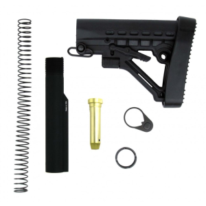 TacFire AR-15 Mil Spec Buffer Tube Kit with QD Attachments