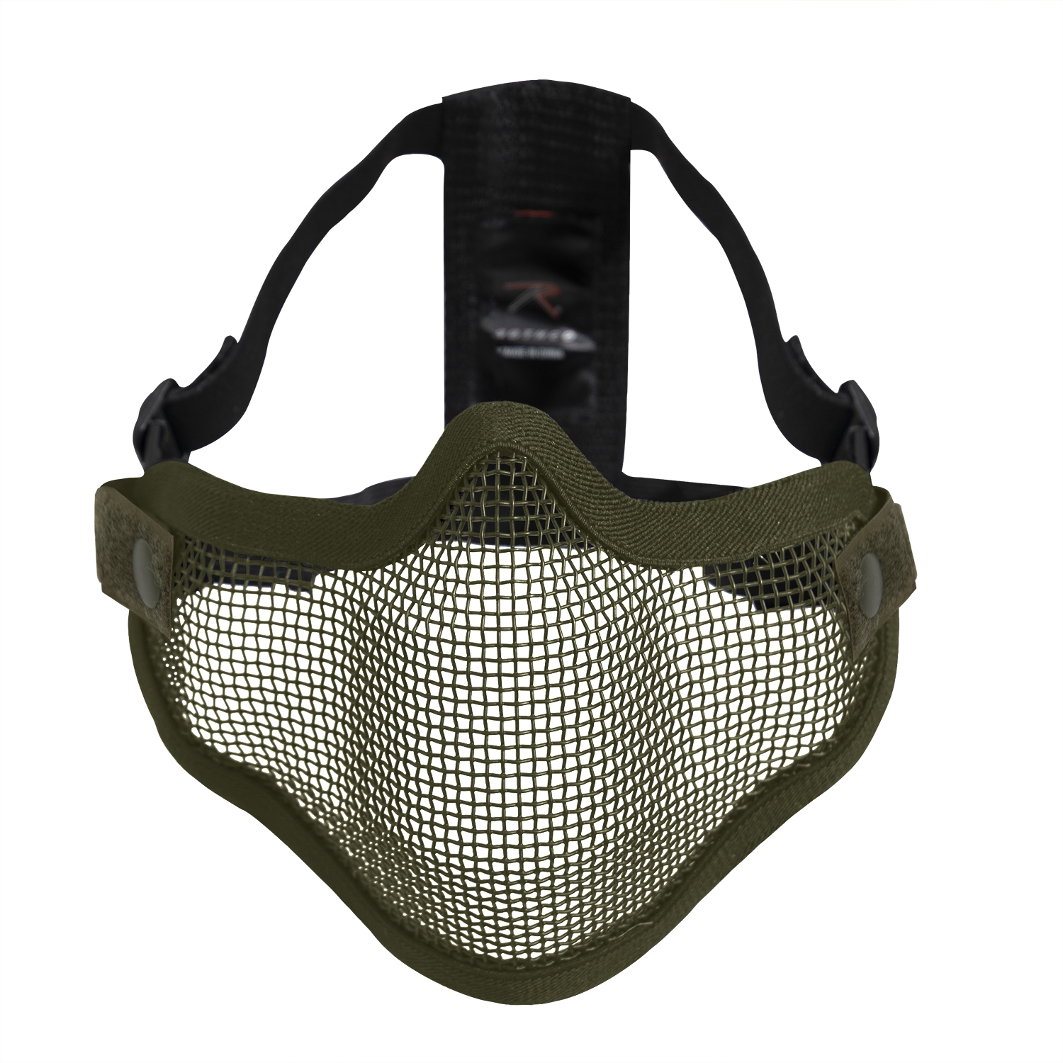 Rothco Carbon Steel Half Face Mask - Olive Drab