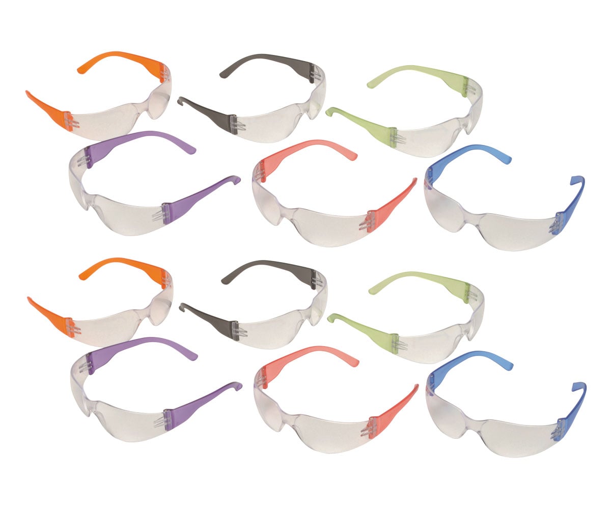 Pyramex Intruder Multi Color Eye Protection, 12 Pairs - S4110MP