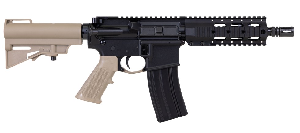 DPMS Kitty Kat 5.56 A4 Quad Rail 7.5" Barrel FDE