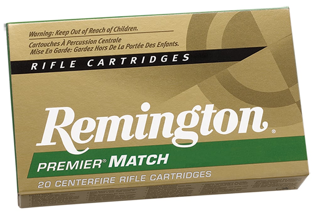 Remington Premier Match Centerfire Rifle Ammo 223 Rem. 69 gr. MatchKing BTHP 20 rd. - Flat Rate Shipping Under 30lbs!