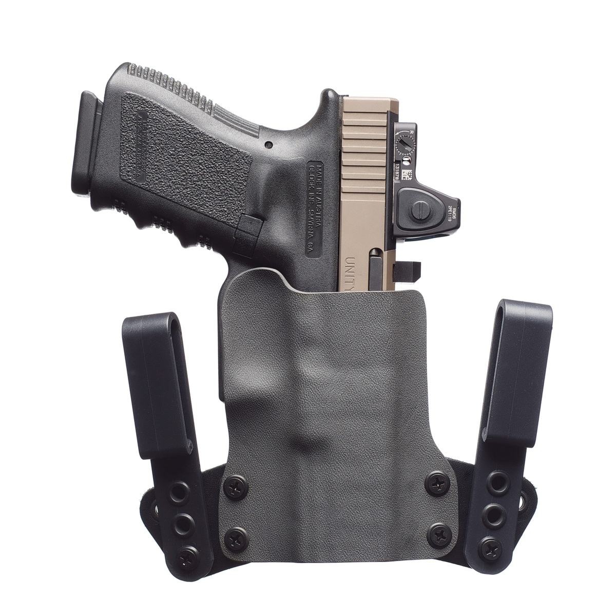 Black Point Tactical Mini Wing Sig Sauer P365 IWB Holster Right Leather/Kydex, Black