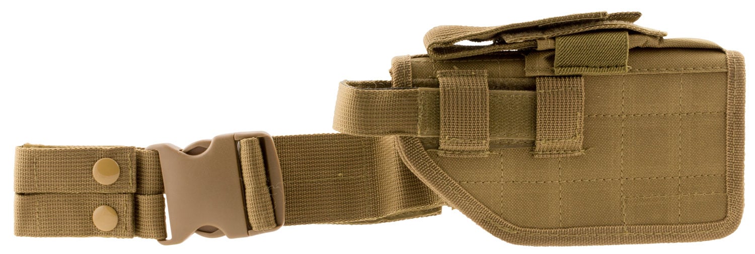 NcStar Right Hand Full Size/Compact Semi-Auto Universal Drop Leg Holster, Tan - CVDLHOL2954-T