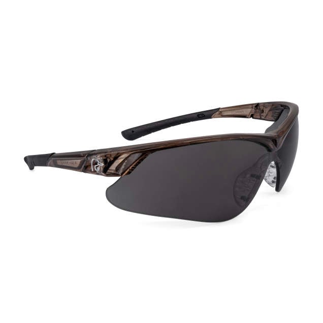 Radians Ducks Unlimited Half Frame Shooting Glass Brown / Smoke -DU-HF1-3020C