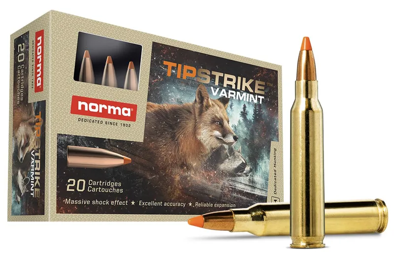 NORMA TIPSTRIKE .223 REM 55gr Rifle Ammo - 20 Rounds