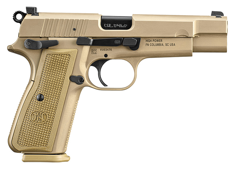FN High Power 9mm 4.7" FDE Semi-Auto Pistol