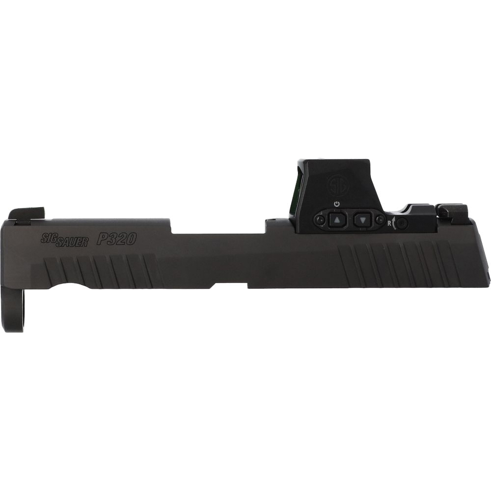 Sig Sauer Optic Ready Slide Assembly Fits P320 Sub-Compact, Black - Ready for Customization - 8901566