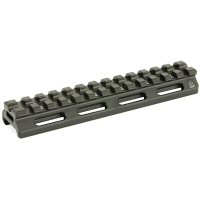 Leapers UTG Super Slim Picatinny Riser Mount .5" Height 13 Slots, Black - MT-RSX5L