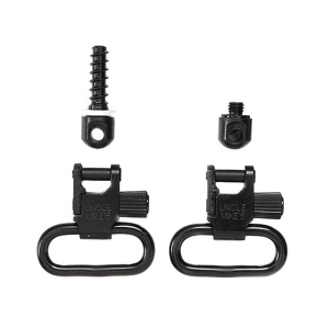 Uncle-Mike-S UNCLE MIKES QD SWIVELS FOREND BAND STYLE MACH & WOOD SCREW 1"on