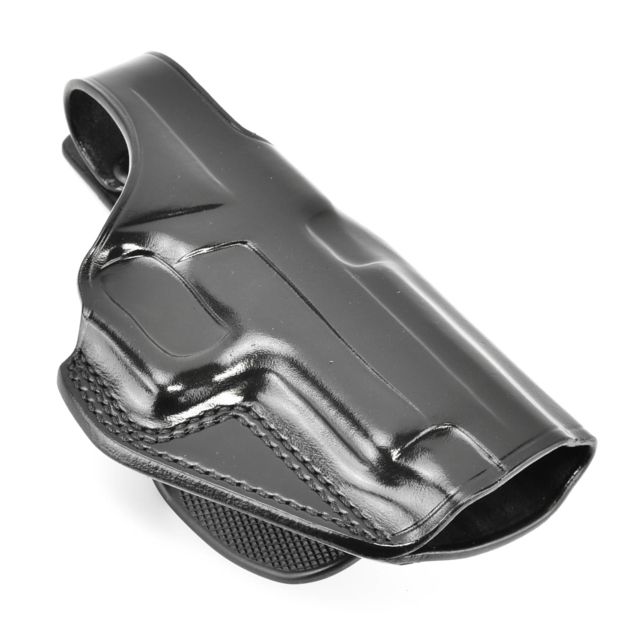 Galco Professional Law Enforcement Paddle Leather Holster SIG Sauer P226/SIG Sauer P220/Browning BDA .45 ACP Right Hand Plain Black