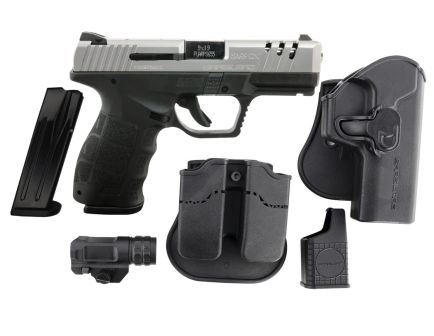 SAR USA SAR9 CX 9mm 4" 15rd Pistol, Black/ SS - SAR9CXST