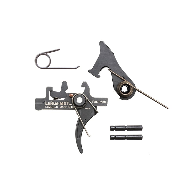 Larue MBT-2S Curved Trigger Two-Stage, Black