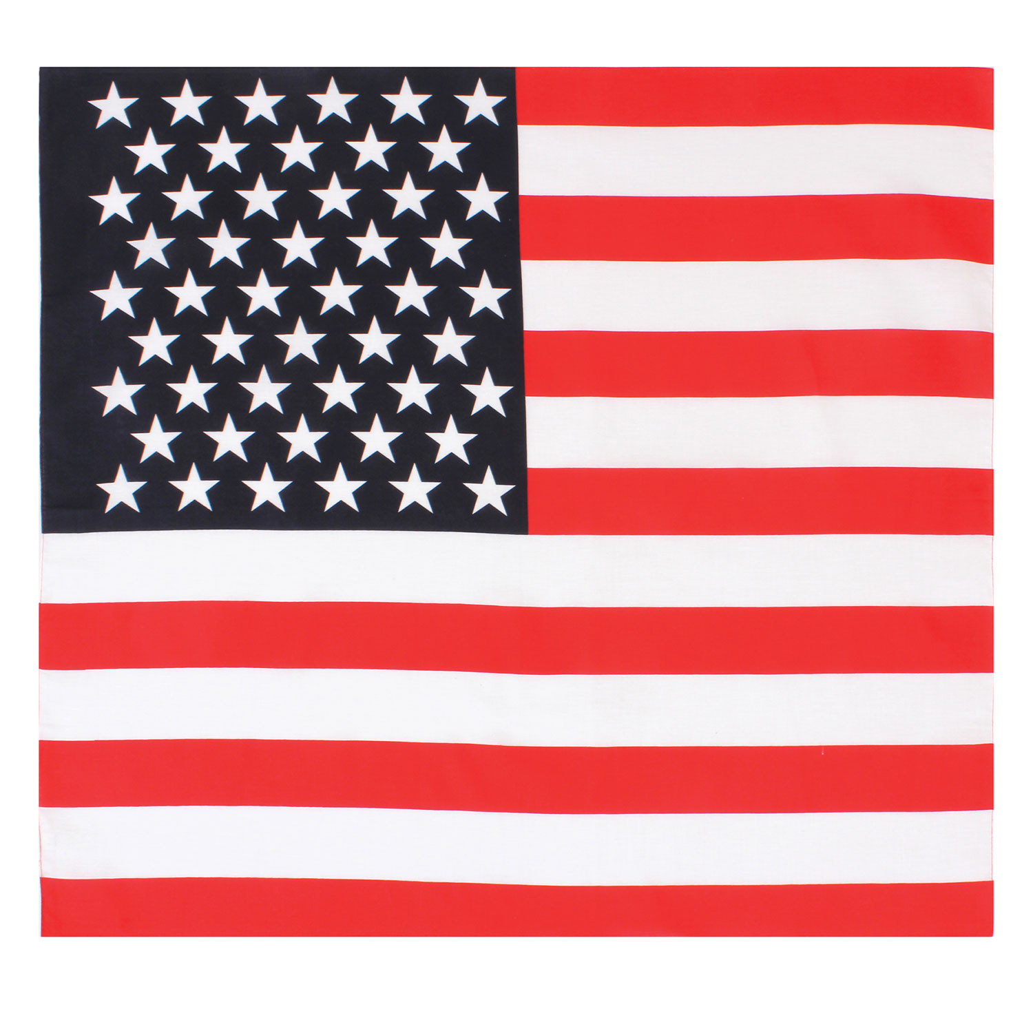 Rothco U.S. Flag Bandana - 22 X 22 In