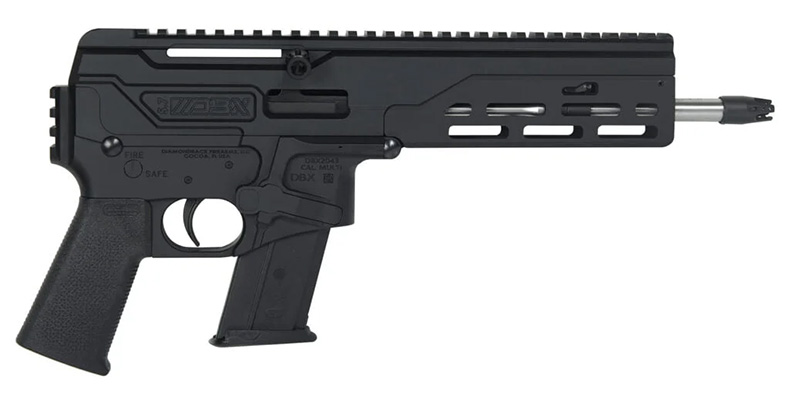 Diamondback DBX Pistol 5.7x28 8" M-Lok 20Rd