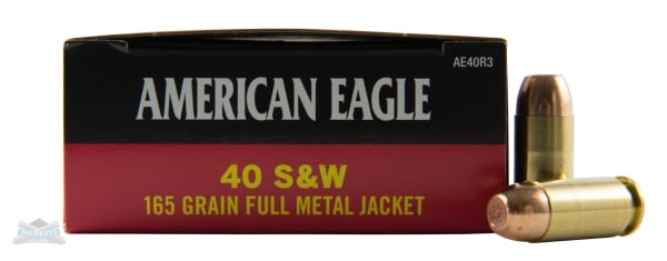 FED AM EAGLE 40S&W 165GR FMJ 50/1000 - No Credit Card Fees - Low, flat rate shipping