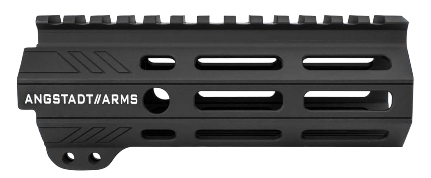 Angstadt Arms UDP M-LOK 5.5" .223/5.56/9mm Rifle Thin Profile Free Float Handguard, Black - AA055HGMLK