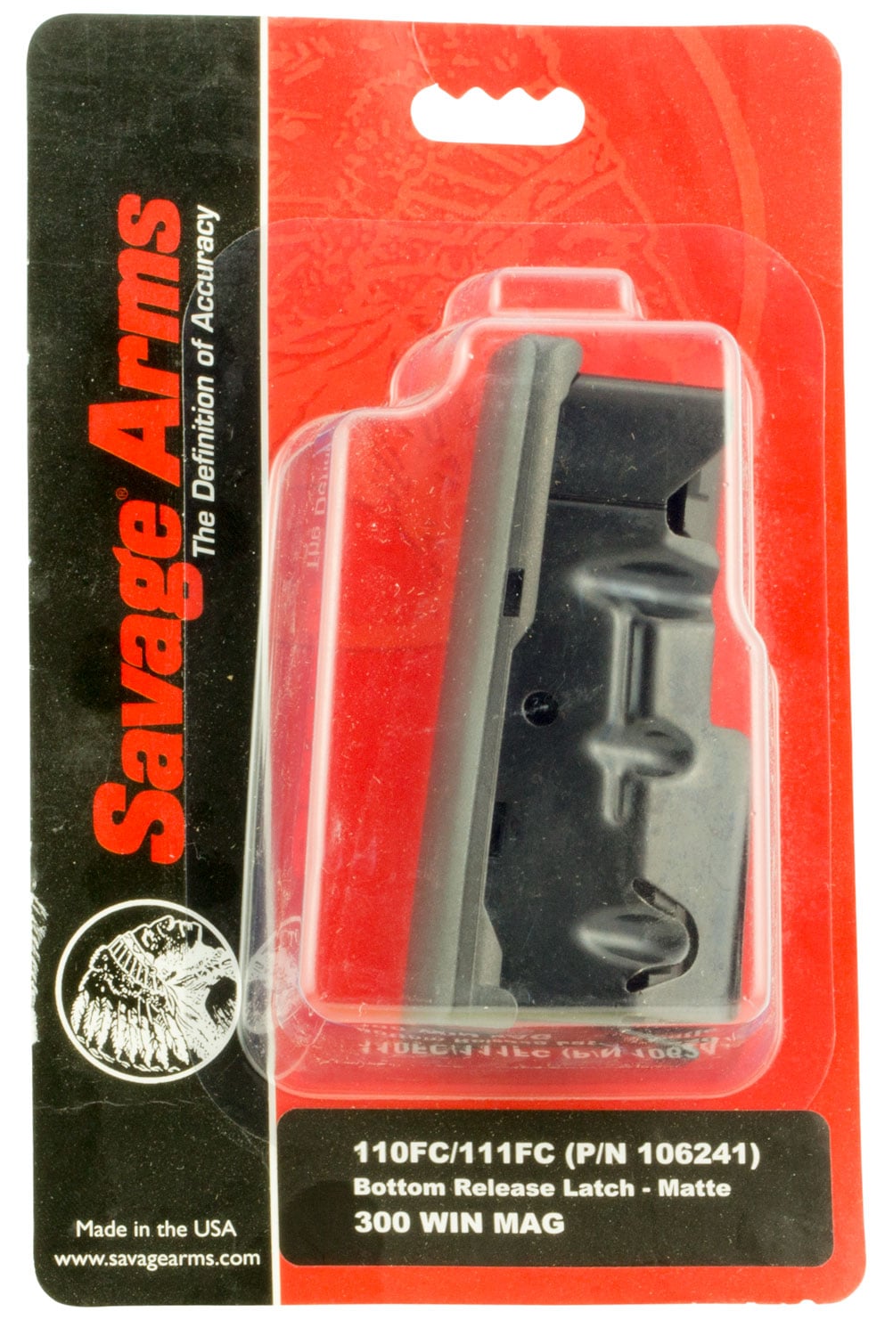 Savage Arms 3 Round .300 Win Mag/.375 Ruger 10FC/11FC Short Action Detachable Magazine, Matte Blue - 55118