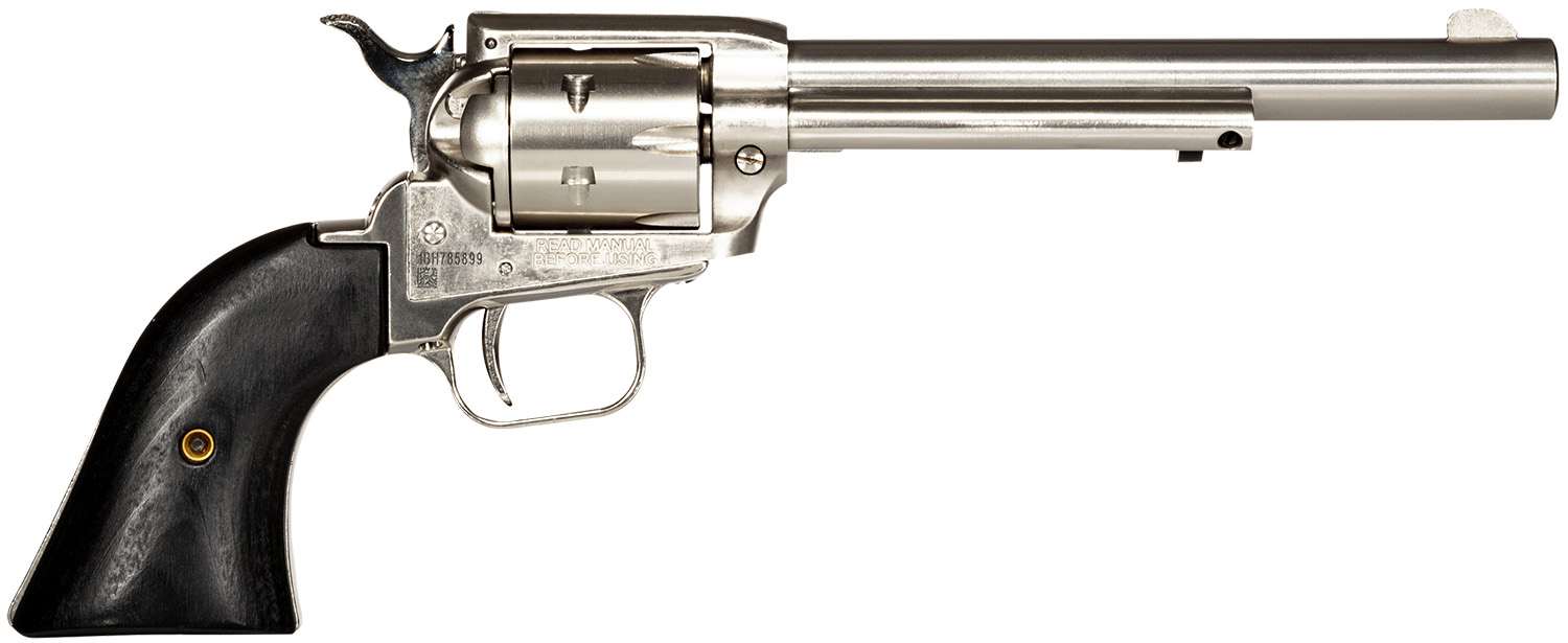Heritage Rough Rider .22 LR 6.5" Nickel Revolver