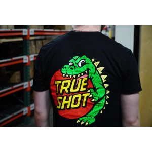 True Shot - Baby Godzilla Shirt - Black - 2XL