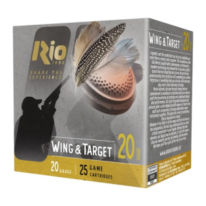 RIO AMMUNITION Wing & Target 20 Gauge 2.75" 7.5 Shot 25rd