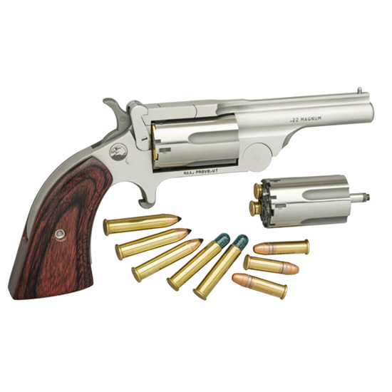 NAA Ranger II .22 Magnum Revolver 2.5" Stainless