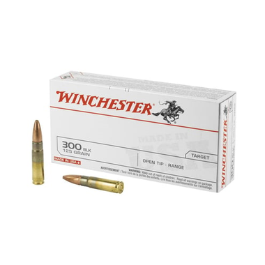 Winchester USA 300 Blackout 125 Grain Open Tip Range (2185 fps)