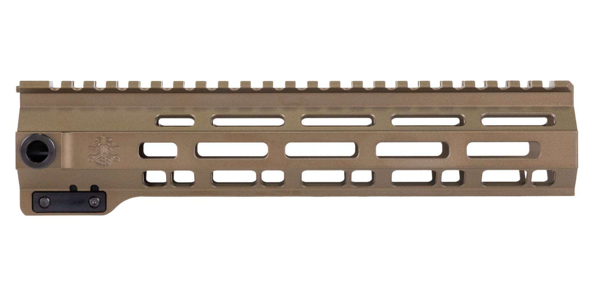 Sabre-15 9.75" QDSM V2 Rail, Burnt Bronze