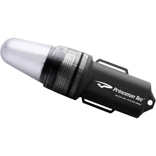 Princeton Tec Aqua Strobe Flashlight, Black - AS-LED-BK