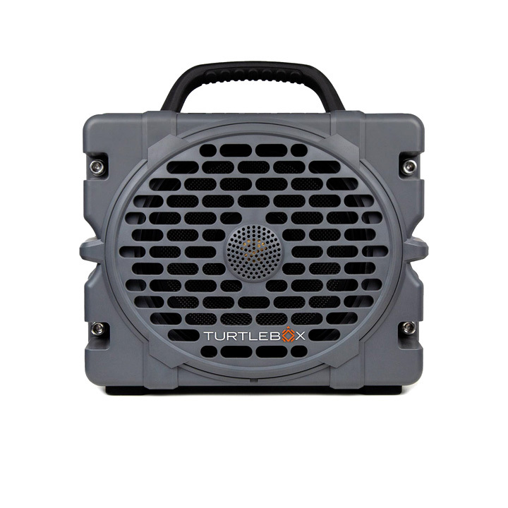 Turtlebox Grande Speaker, Thunderhead Gray