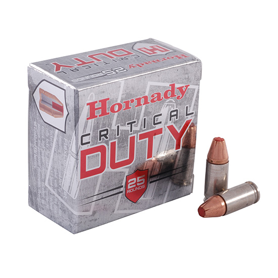 Hornady Critical Duty 9mm +P 124GR FlexLock Ammo