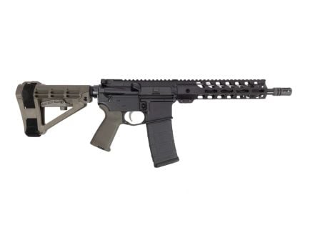 PSA 10.5" Carbine-Length 5.56 NATO Nitride 9" Lightweight M-Lok MOE EPT SBA4 Pistol, ODG