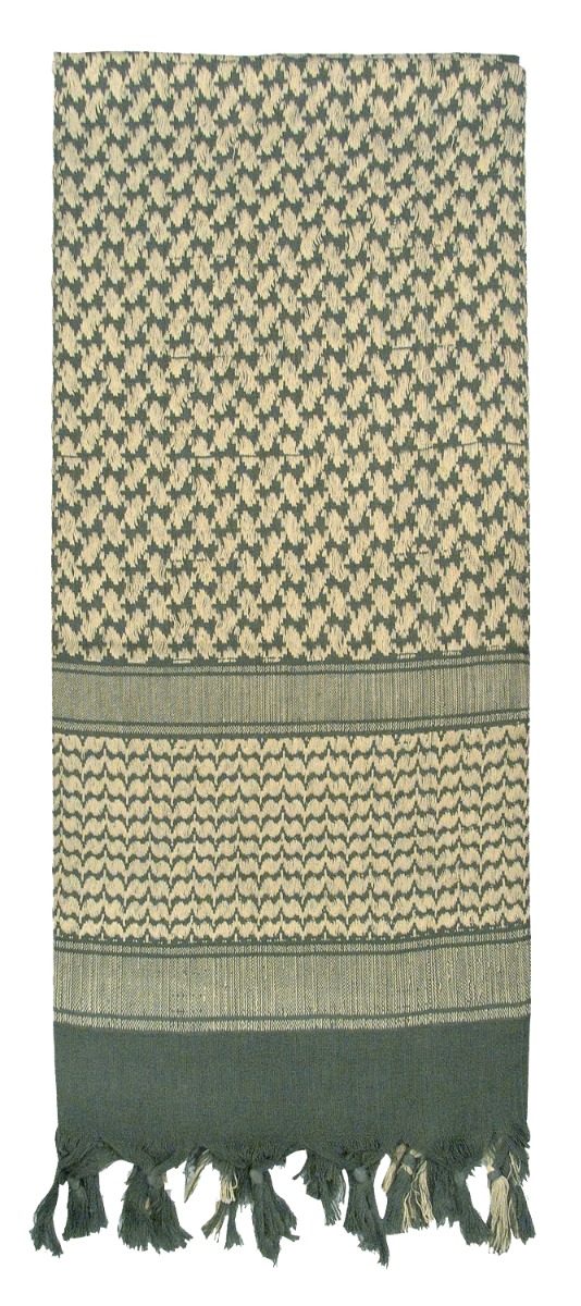 Rothco Shemagh Tactical Desert Keffiyeh Scarf - Foliage Green