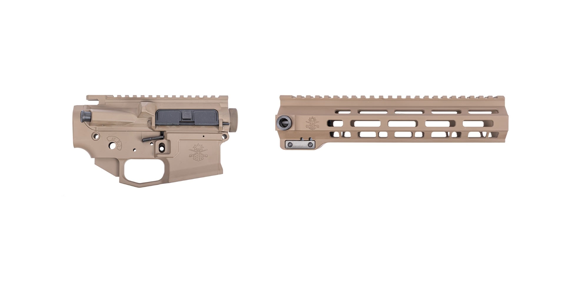 Sabre-IC Builder Set - 9.75" QDSM V2 Rail, FDE