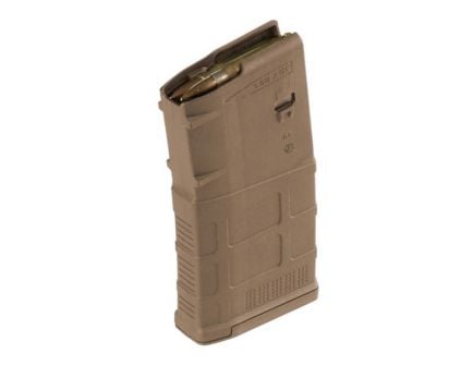Magpul Industries PMAG 20 Round 7.62 Magazine, Medium Coyote Tan - MAG291-MCT