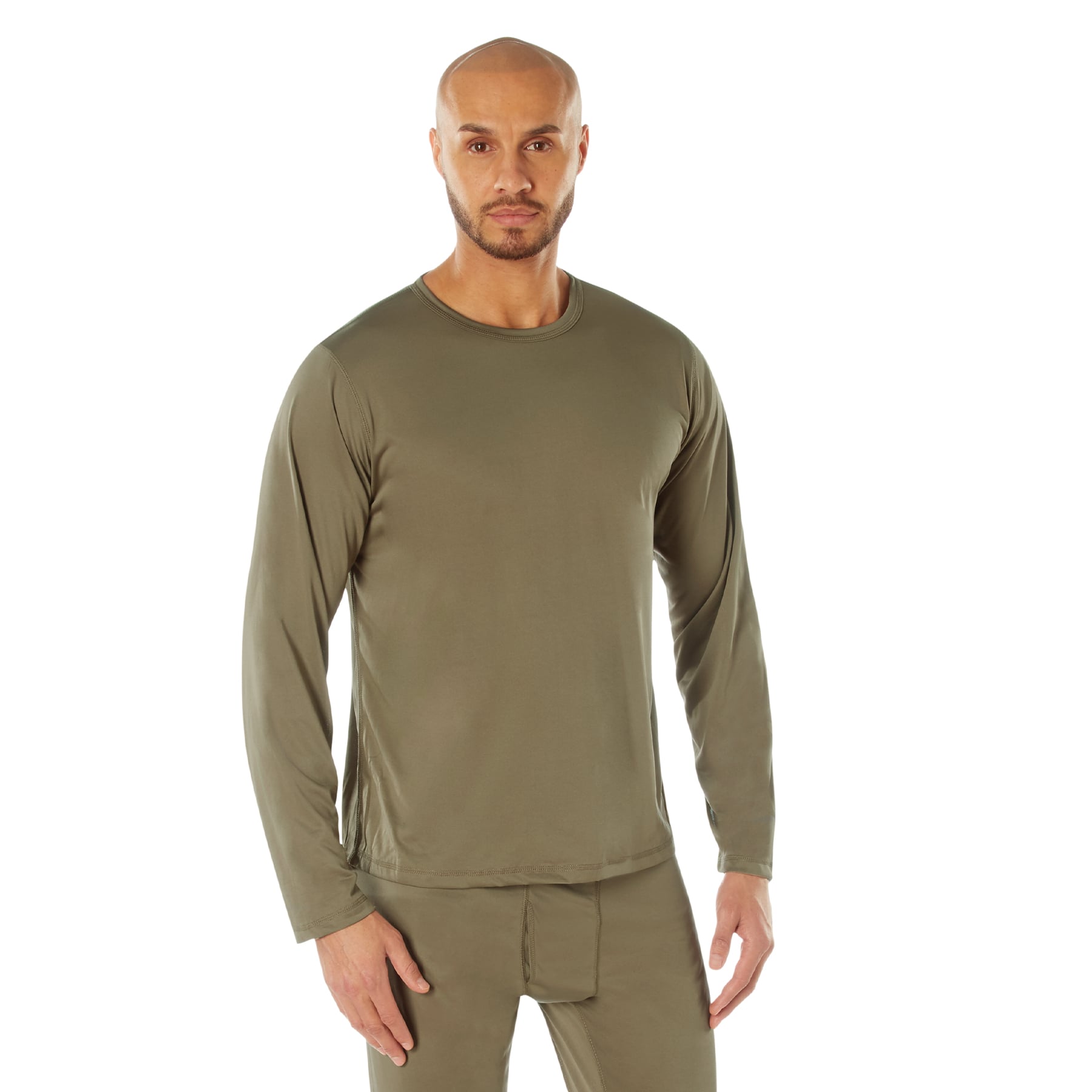 Rothco Gen III Silk Weight Underwear Top - Ar 670-1 Coyote Brown, Large