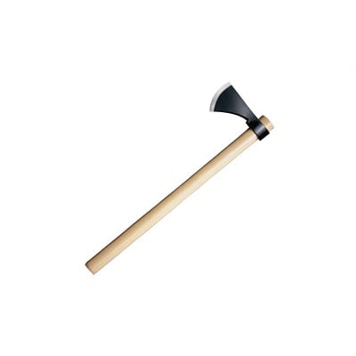 Cold Steel Frontier Hawk 22" Plain Edge Hatchet With American Hickory Handle, Black - 90FH