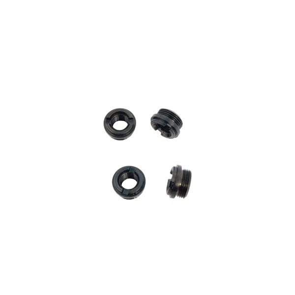 Ed Brown 4-Pack Slim Grip Screw Bushing Fits 1911 Commander/1911 Government/1911 Officer, Blue