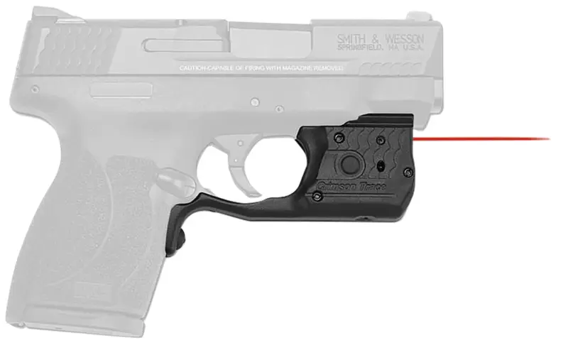 Crimson Trace 0169601 Laserguard Pro S M Shield 45 ACP, Red Laser