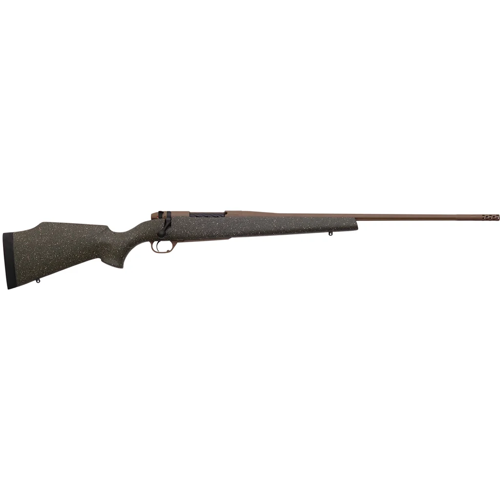 Weatherby Mark V WeatherMark LT Rifle 6.5 WBY RPM 28 in. FDE with Brake RH
